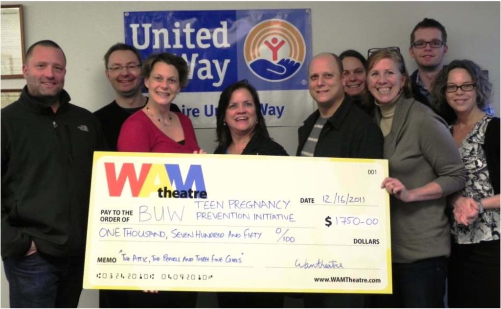 2011 The Attic, The Pearls, and Three Fine Girls Recipient