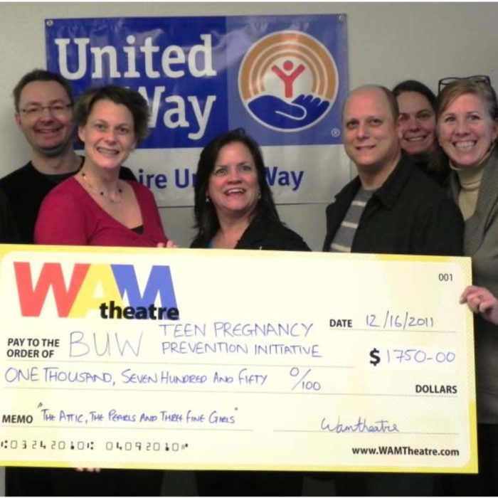 2011 The Attic, The Pearls, and Three Fine Girls Recipient