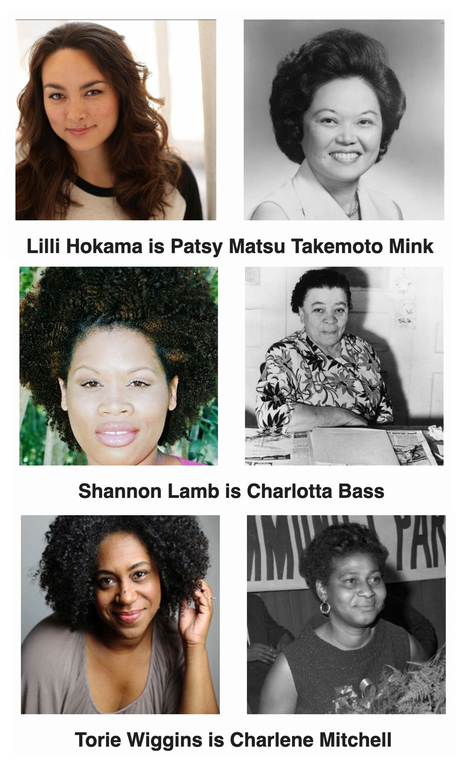 Three Trailblazing Women Three Trailblazing Women