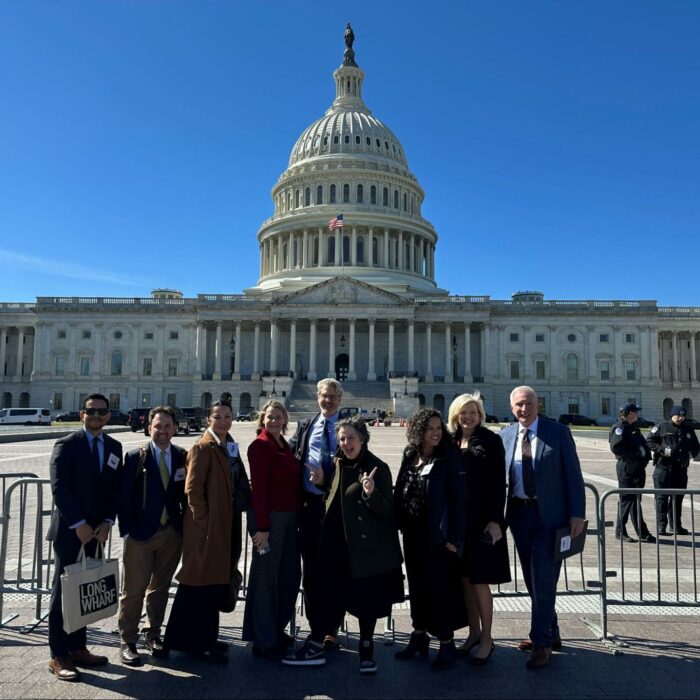 Kristen Lobbies Congress